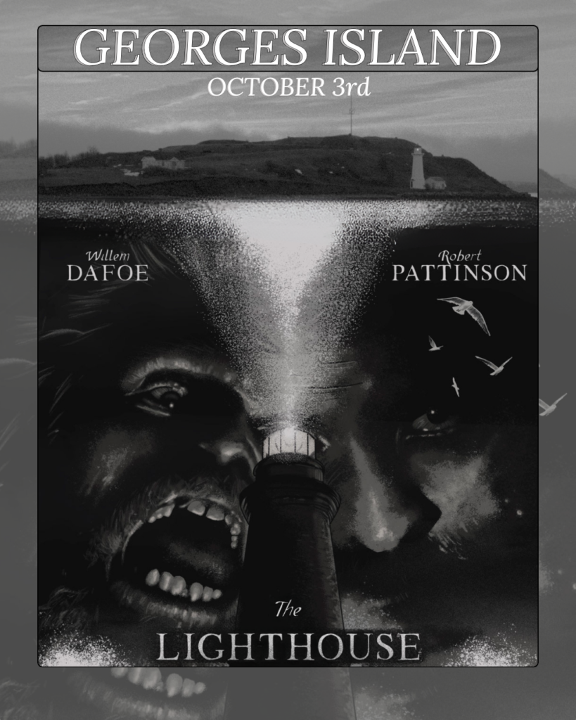 Georges Island Movie Night - The Lighthouse promo poster