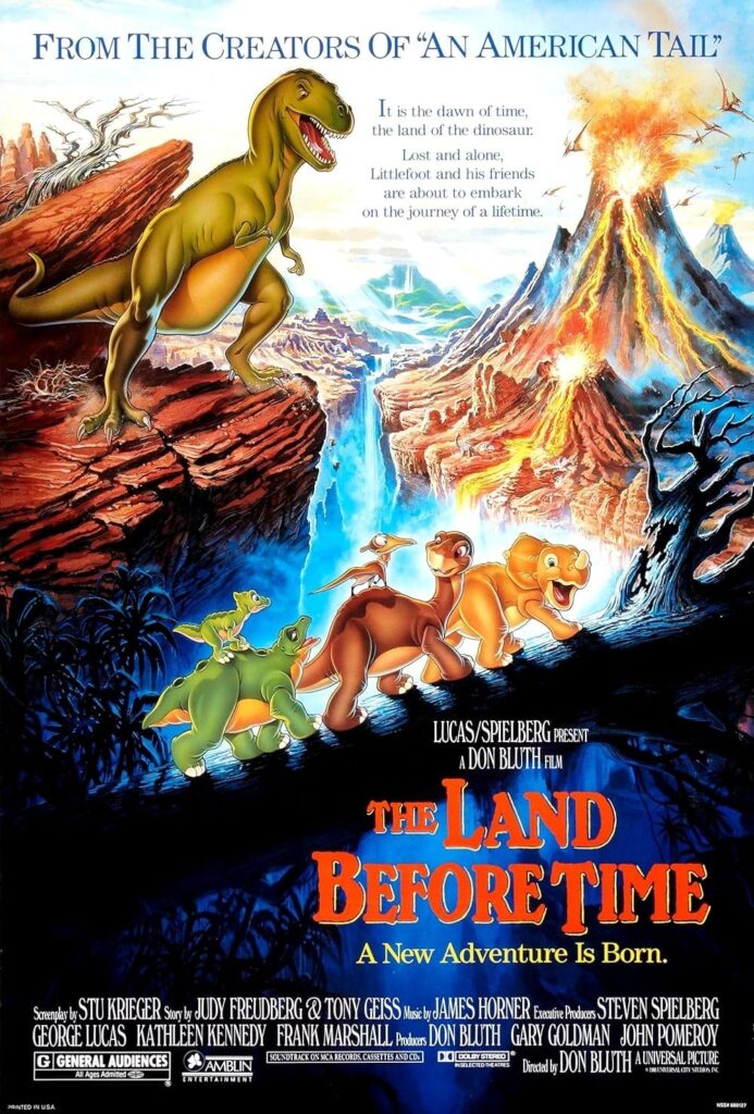 The Land Before Time poster